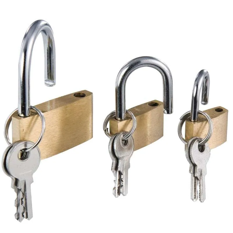 Cadenas laiton 3 pièces assortis