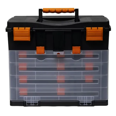 Caisse à outils avec 5 compartiments Toolbox
