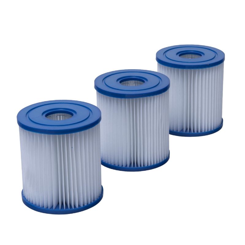 Lot de 2 cartouches filtres pour piscine modèle D FD2133 BESTWAY I