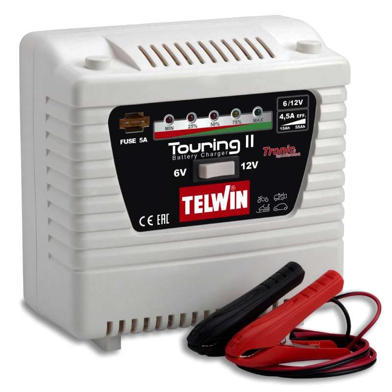 Chargeur de batterie 6v-12v Telwin Touring 11