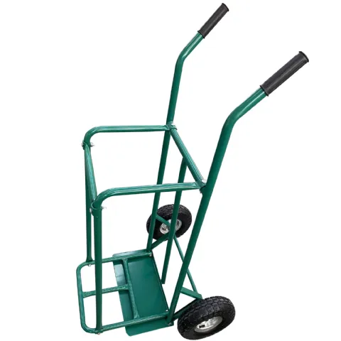Chariot diable pour bûches avec roues gonflables Werkapro