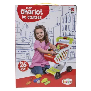 Chariot de course fruits et légumes