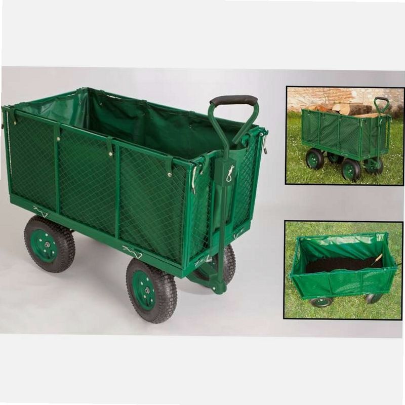 Chariot De Jardin Inclinable Divit GW4 – 180 Kg, Transport Robuste