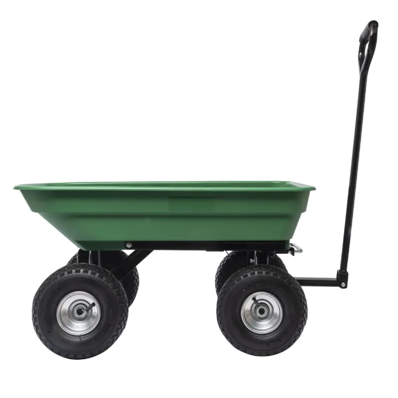 Chariot remorque de jardin 52 litres Werkapro