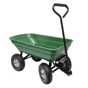 Chariot remorque de jardin 52 litres WERKA PRO