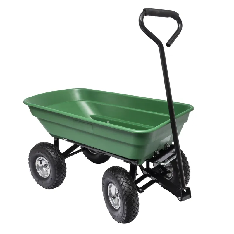 Chariot remorque de jardin 52 litres Werkapro