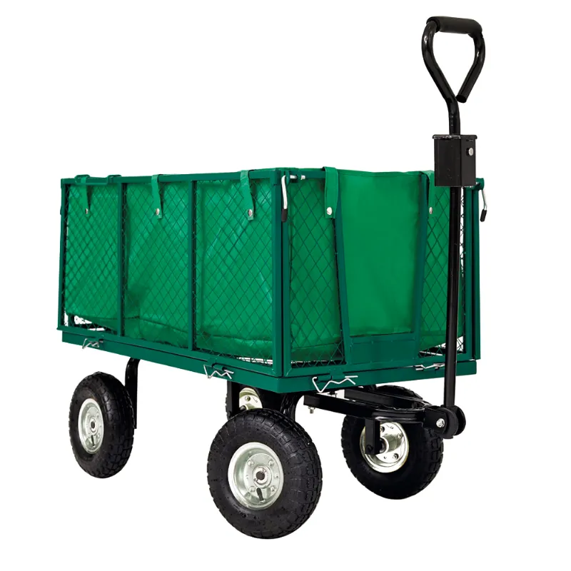 Chariot remorque de jardin grillagé Werkapro