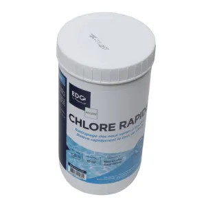 Chlore rapide pastilles 25gr 1kg
