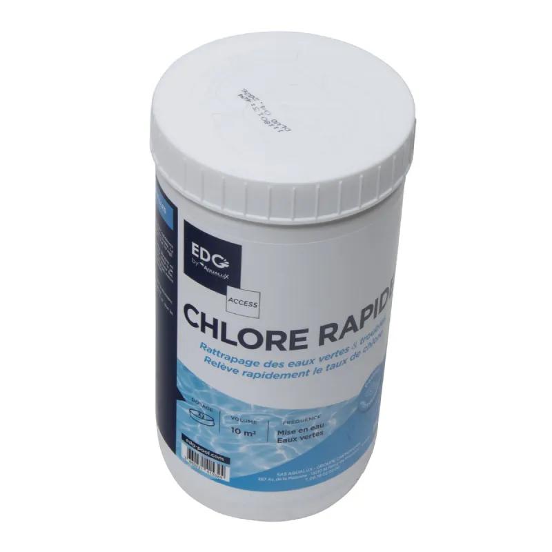 Chlore rapide pastilles 25gr 1kg