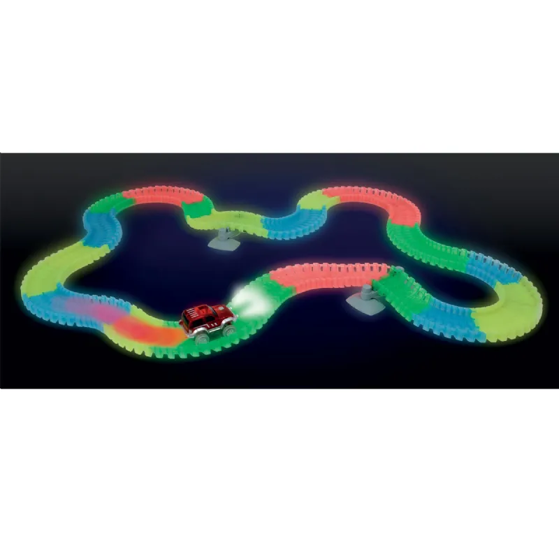 Circuit flexible lumineux