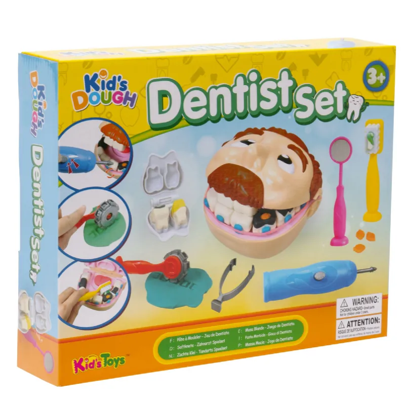 Coffret pâte à modeler le dentiste
