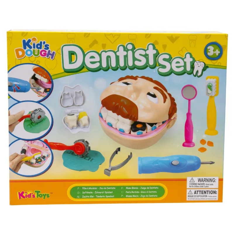 Coffret pâte à modeler le dentiste - Provence Outillage