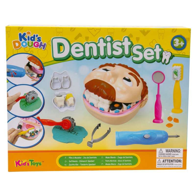Coffret pâte à modeler le dentiste