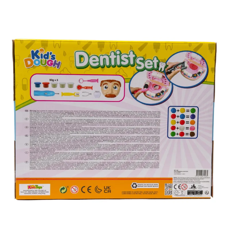 Coffret pâte à modeler le dentiste