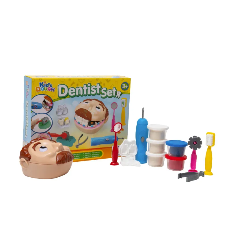 Coffret pâte à modeler le dentiste
