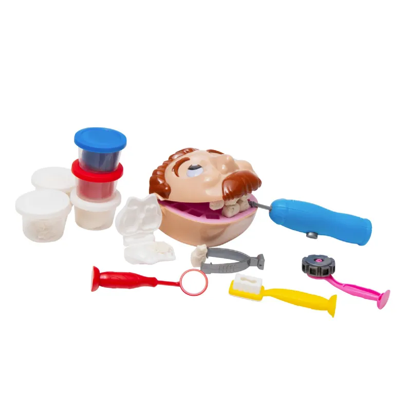 Coffret pâte à modeler le dentiste