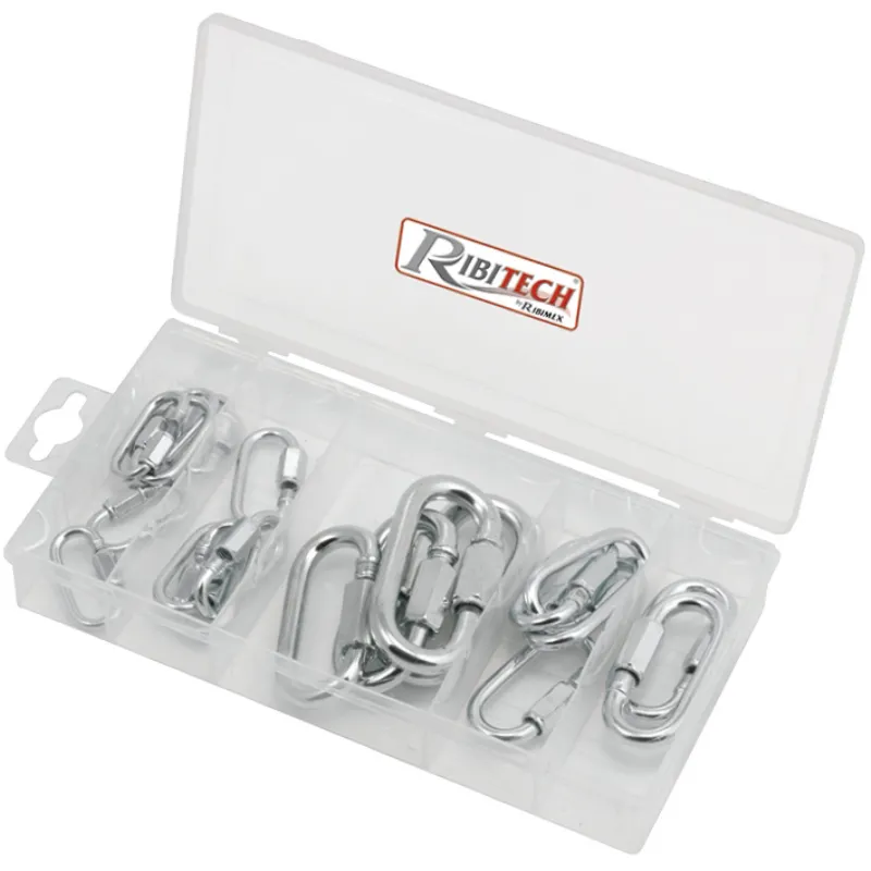 Coffret de 20 maillons rapides assortis