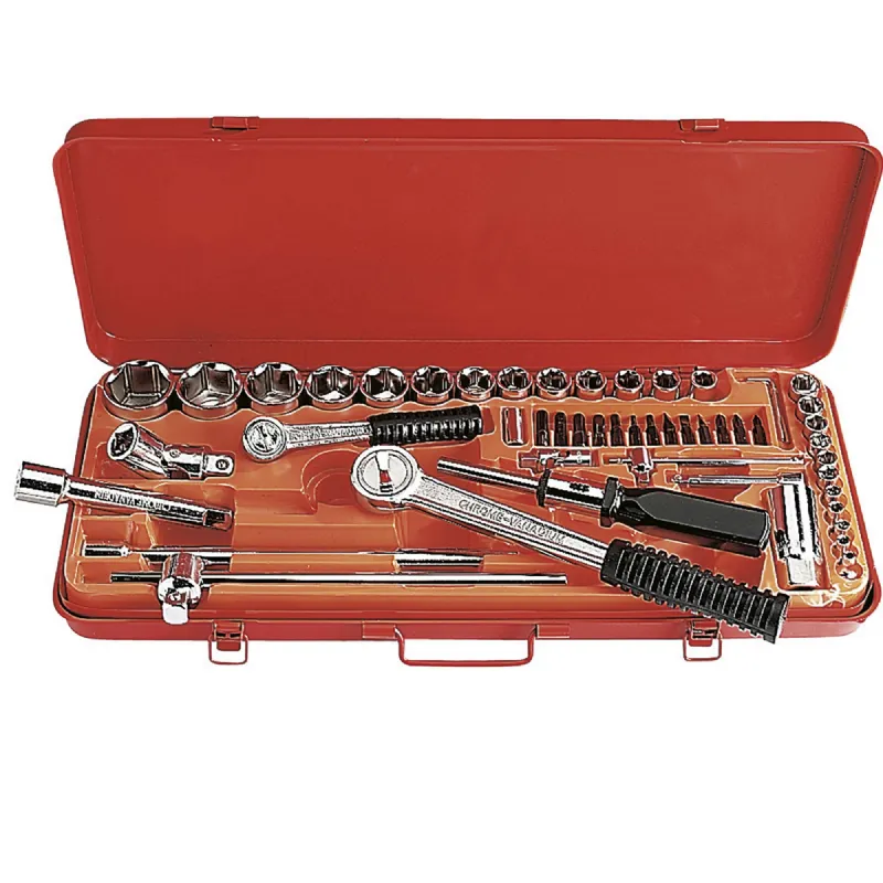 Coffret de clés à douilles 52 pcs