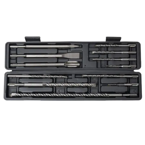 Coffret de forets et burins SDS+ Werkapro (12 pièces)