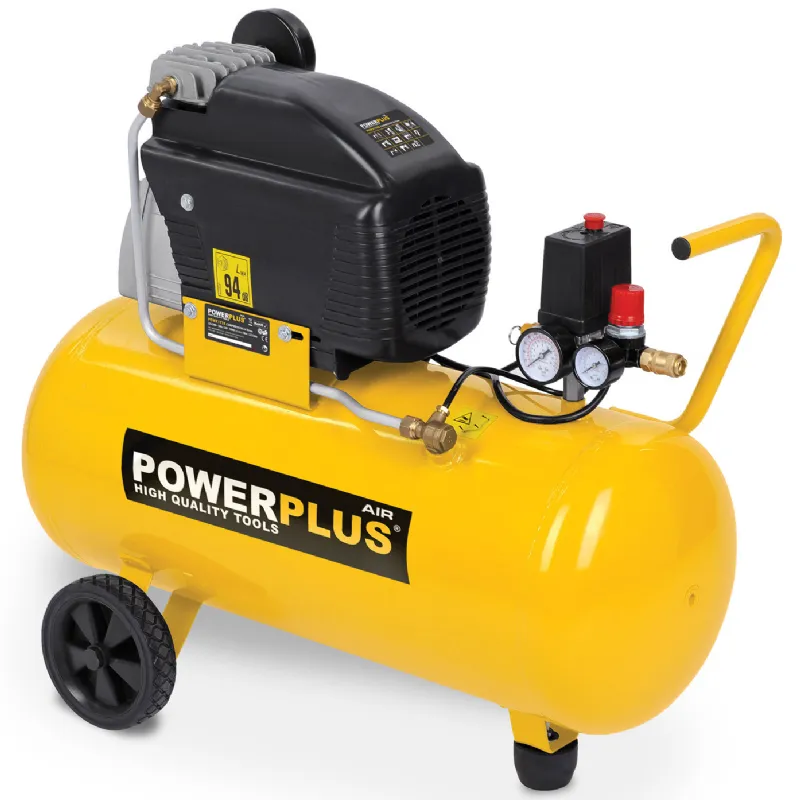 Compresseur Powerplus 50 litres 2cv 1500w - Provence Outillage