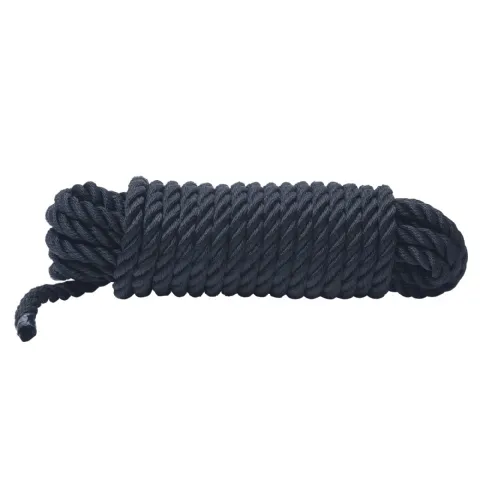 Corde noire polyester 10 mètres Werkapro