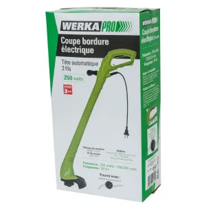 Coupe bordure électrique 250w 230v Werkapro