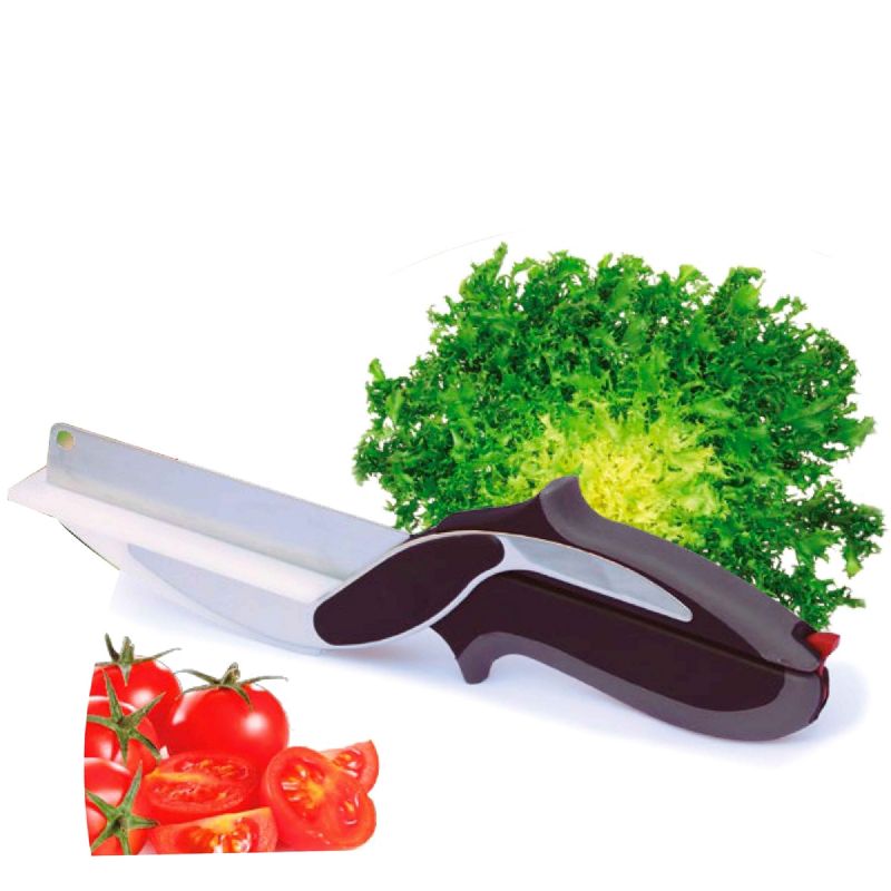 Couteau Trancheur Avec Guide - Coupe Express KitchenPro, Idéal Pour Coupes Précises Et Rapides