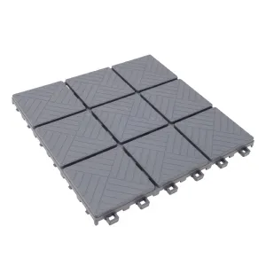 Dalle motif pavé 30x30cm  2cm Werkapro (6pcs)