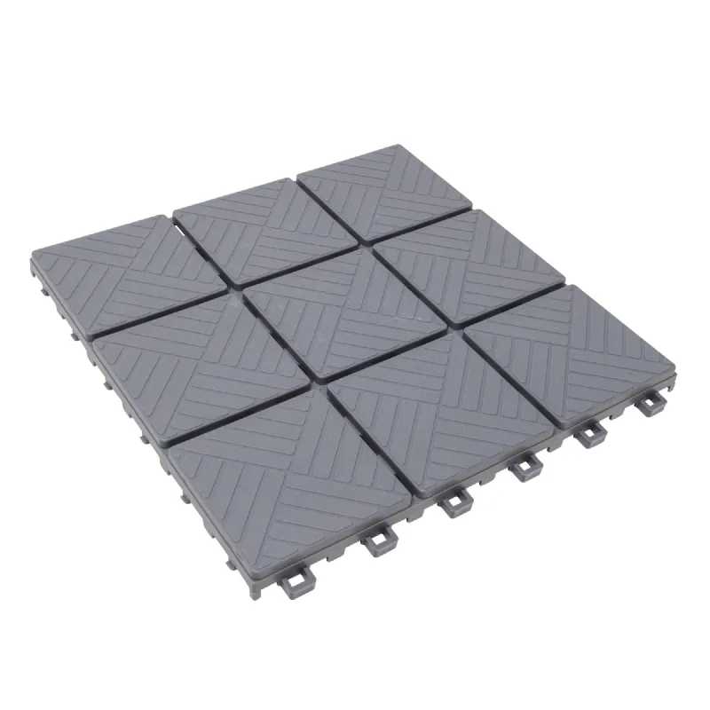 Dalle motif pavé 30x30cm  2cm Werkapro (6pcs)