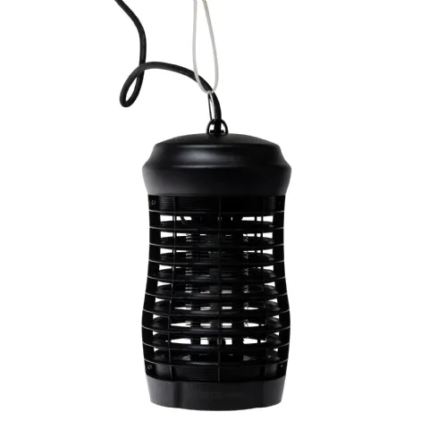 Destructeur d'insectes en plastique noir Werkapro