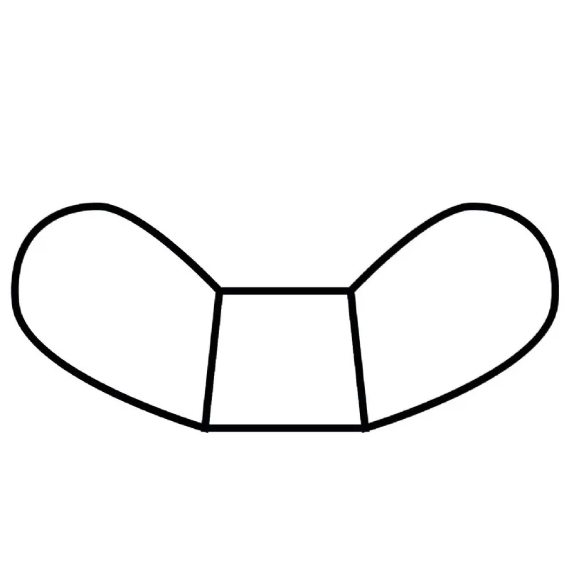 Écrou à oreilles zingué Vissal