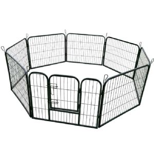 Enclos modulable WERKA PRO (8panneaux 80x60cm)pour animaux