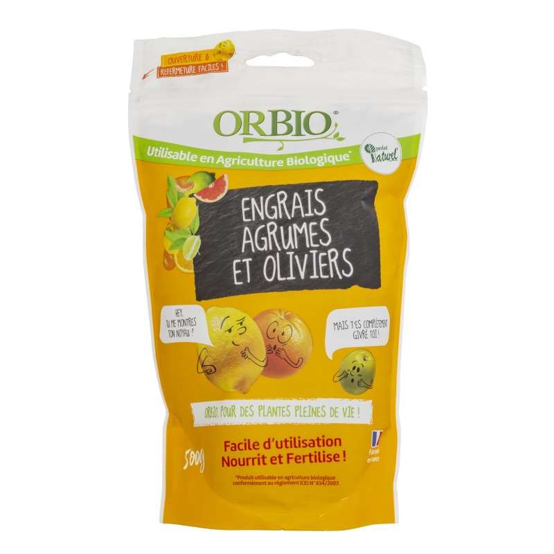 Engrais agrumes-oliviers 500g OrBio