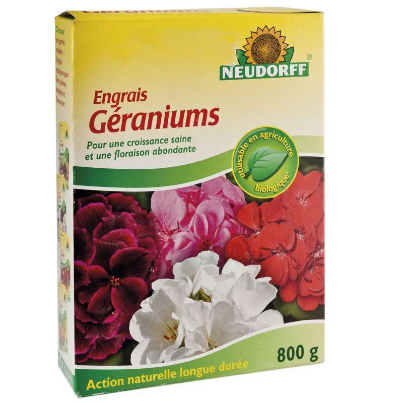 engrais geranium 800g