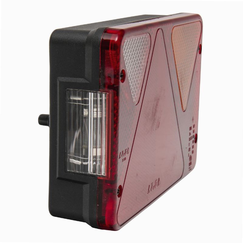 WERKA PRO 2988 Feu Multifonction Droit Remorque - 185x135mm Avec Feu Recul