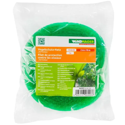 Filet de protection anti-oiseau 2x10m