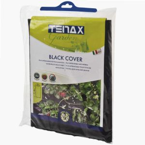 Tenax Film De Paillage Dot Cover 1,50x20m Noir - Micro Perforé Anti-Mauvaises Herbes Pour Potager Et Fraises