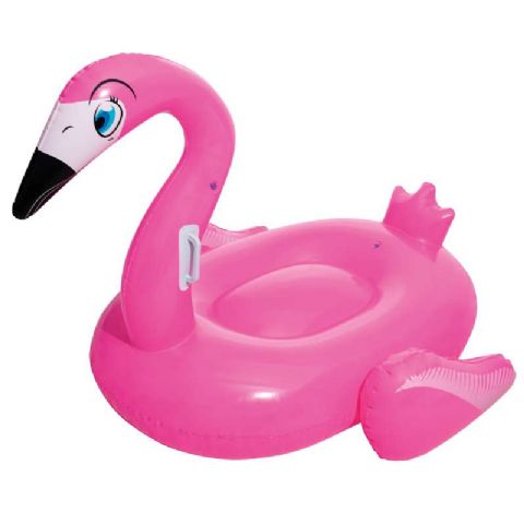 Flamant rose gonflable 135 x 119cm