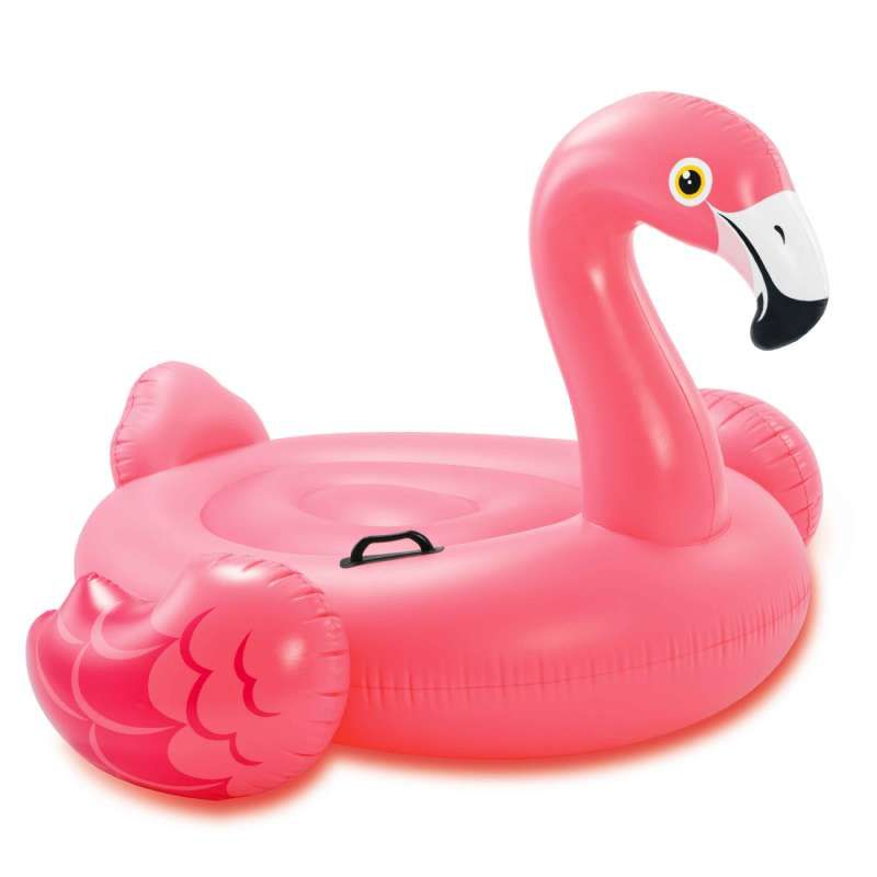 Flamant rose gonflable 1,42x1,37x0,97m Intex