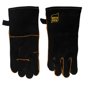 Paire de gants en cuir de protection anti chaleur 320g/m²