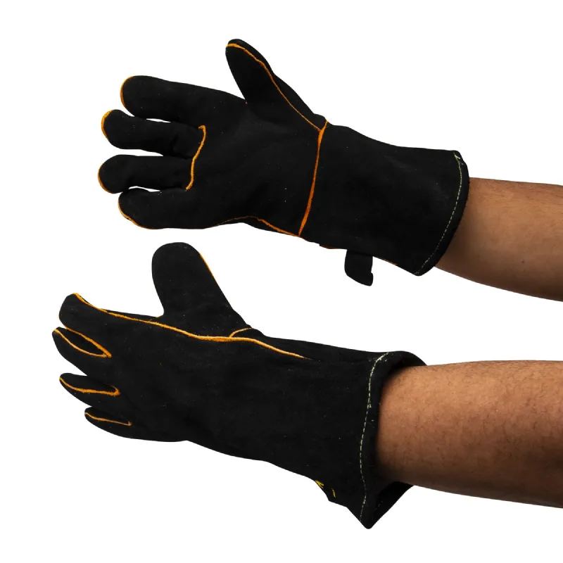 Vêtements de protection : paire gants anti-froid cuir t9