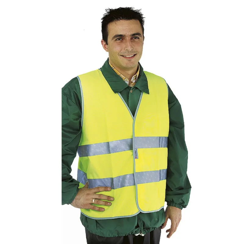 Gilet de sécurité jaune