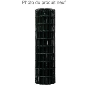 Grillage soudé vert WERKA PRO en rouleau de 25m