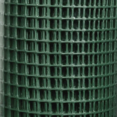 Grillage plastique vert 9x9 mm