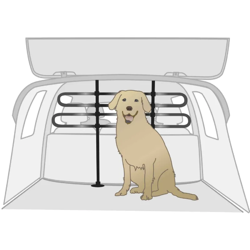 Grille de séparation pour chien