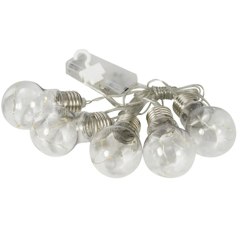 Guirlande 5 ampoules à led 5x5x9cm