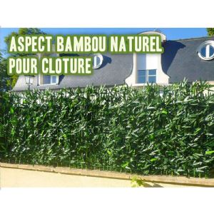 Haie artificielle bambou 1x3m