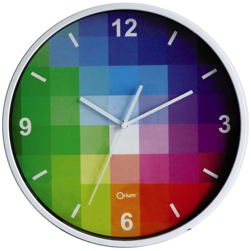 Horloge décoration colorama