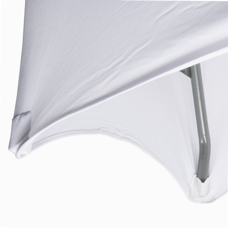 Housse De Table Pliante 180cm - Noire - Protection Et Stylée