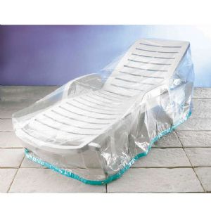 Housse transparente pour chaise longue